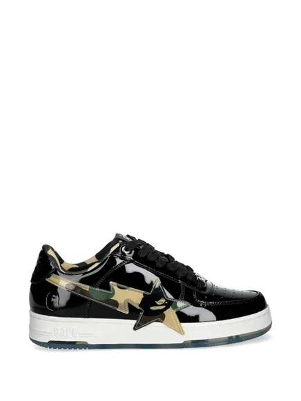 Мужские кроссовки A Bathing Ape со звездой, черные