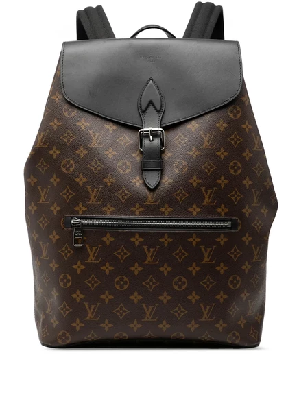 Рюкзак Macassar Palk с монограммой, бывший в употреблении у Louis Vuitton в 2016 году