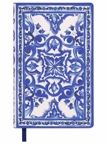 Блокнот Dolce & Gabbana Mediterraneo 9×14 см, синий