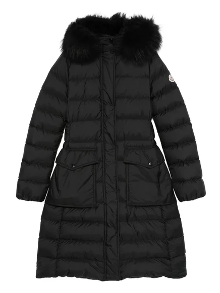 Женское стеганое пальто Moncler Khloesse, черное