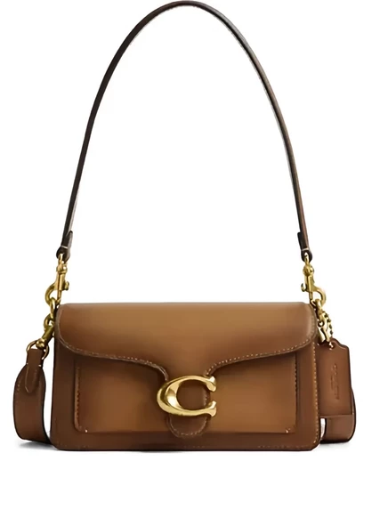 Сумка через плечо Coach Tabby с логотипом C-logo brown