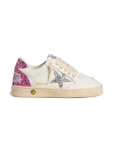 Детские кроссовки Golden Goose Kids Ball Star, белые