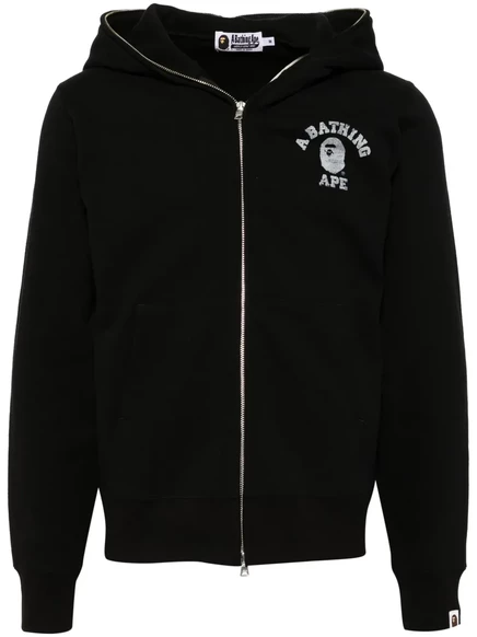 Толстовка с принтом логотипа BATHING APE® для купания black