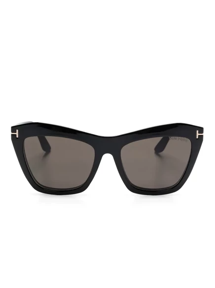 Очки TOM FORD EYEWEAR со сменной оправой, черные