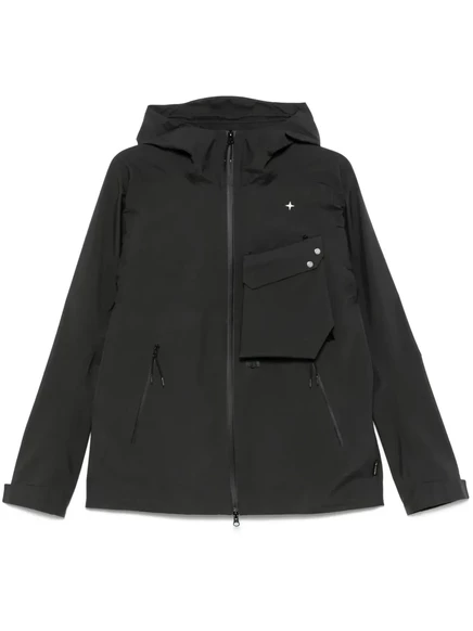 Куртка с капюшоном Stone Island grey
