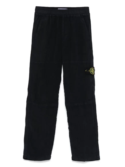Брюки для мальчиков Stone Island Junior, темно-синие