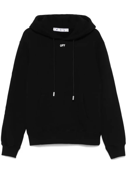 Мужское худи Off-White с принтом Arrows, черное
