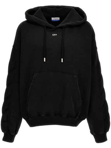 Белоснежная хлопковая толстовка с капюшоном от Мэтью black