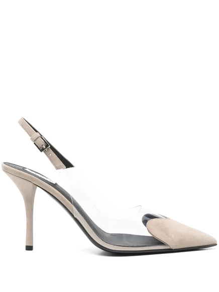 Женские туфли Alaïa Le Coeur 90 мм, бежевые