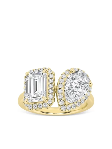 Женское кольцо TILLA Toi et Moi 14K с бриллиантами, золотое