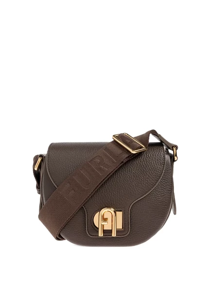Женская сумка на плечо Furla Mini Lotus, коричневая