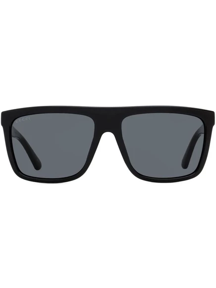 Солнцезащитные очки Gucci Eyewear в негабаритной квадратной оправе black