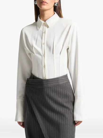 Корсет-рубашка-боди Manière De Voir Agnes white