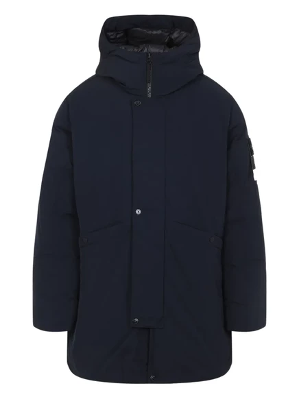 Мужское пальто Stone Island Primaloft, темно-синее