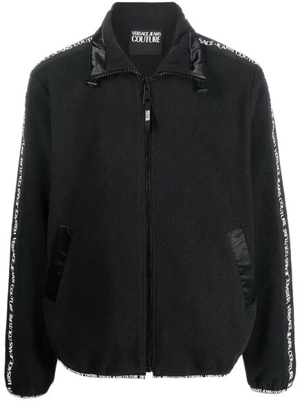 Спортивная куртка с логотипом Versace Jeans Couture black