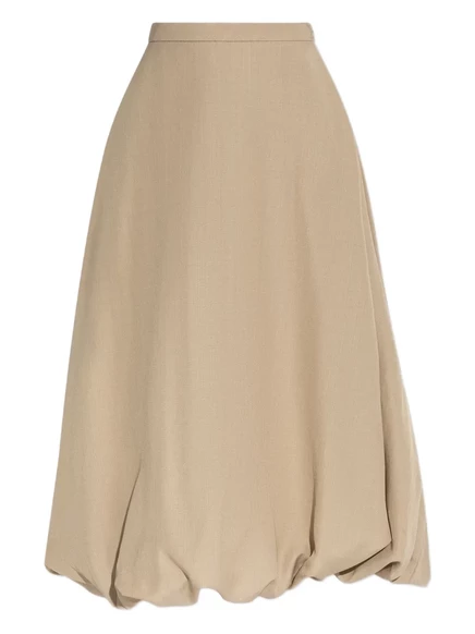 Макси-юбка с воздушным шаром от Malene Birger Aubrey neutrals