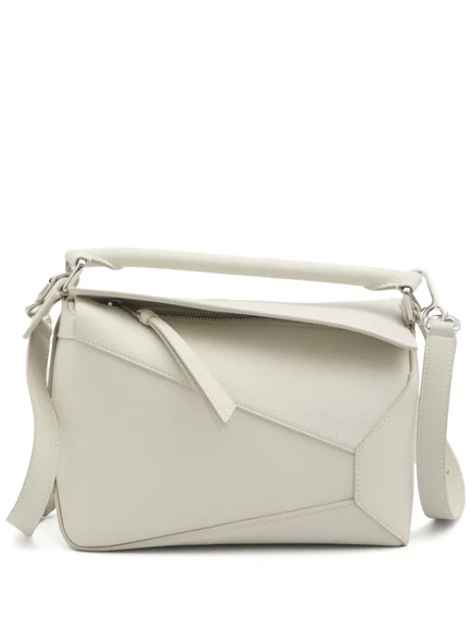 Женская сумка-тоут Loewe Small Puzzle, белая