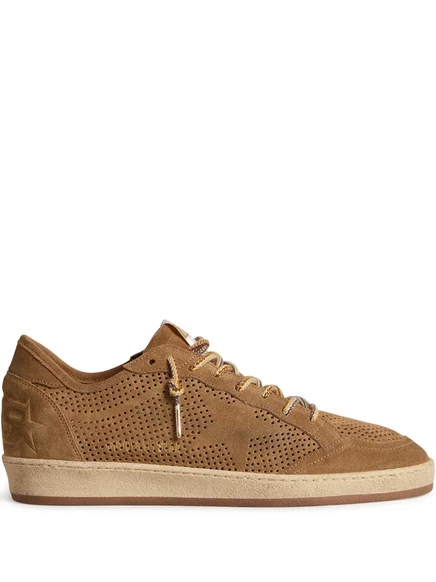 Мужские кроссовки Golden Goose Ball Star, коричневые