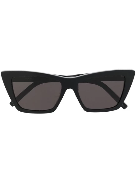 Солнцезащитные очки с логотипом Saint Laurent Eyewear black