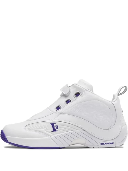 Мужские высокие кроссовки Reebok Answer 4 «Free Agency», бело-фиолетовые
