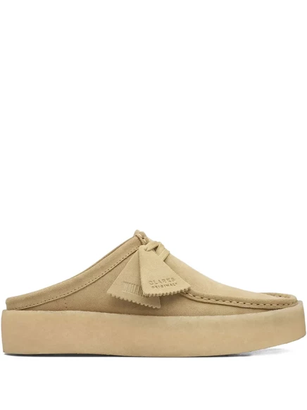 Мужские мюли Clarks Wallabee Cup Low Maple Side, бежевые