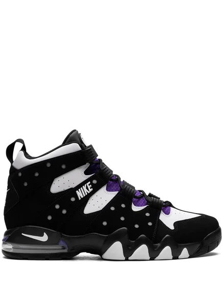 Унисекс кеды Nike Air Max2 CB '94 OG, черно-бело-фиолетовые