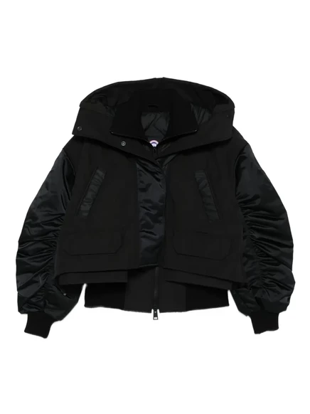 Женская куртка Canada Goose с двойным воротом, черная