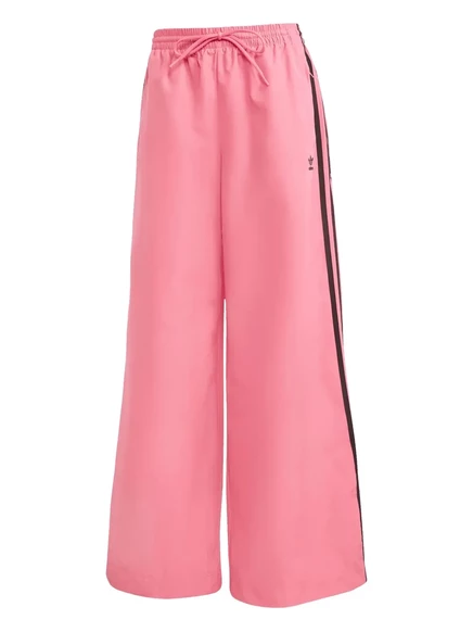 фирменные брюки с логотипом adidas в 3 полоски pink