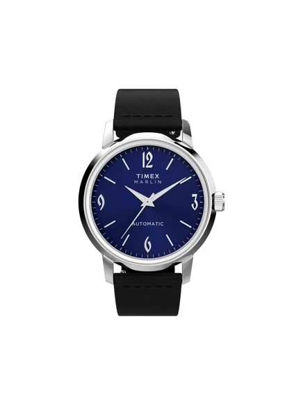 Мужские часы Timex Marlin Automatic 40 мм, синий циферблат