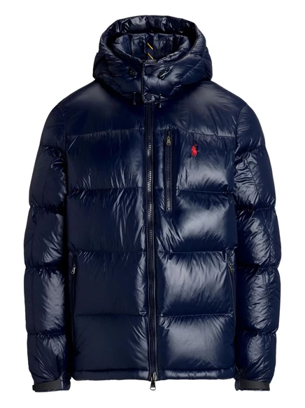 Пуховик Polo Ralph Lauren Hooded Padded Jacket Navy Blue