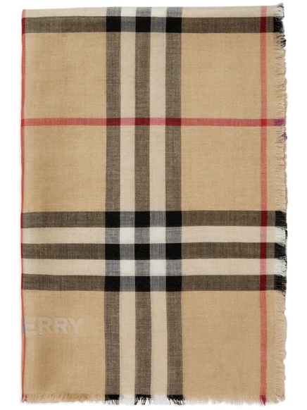 Шарф Burberry Vintage Check, бежевый
