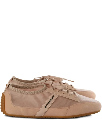 Кроссовки Givenchy со вставками на шнуровке brown
