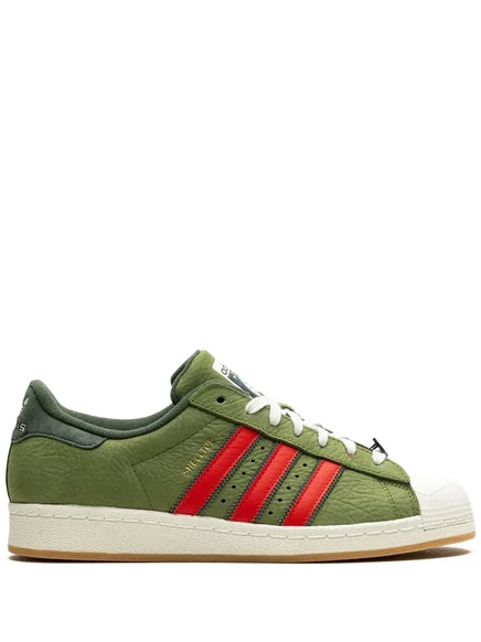 Мужские кроссовки adidas superstar x tmnt, зеленые