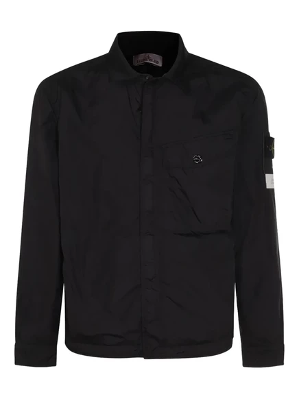 Куртка с изображением компаса на каменном острове  black