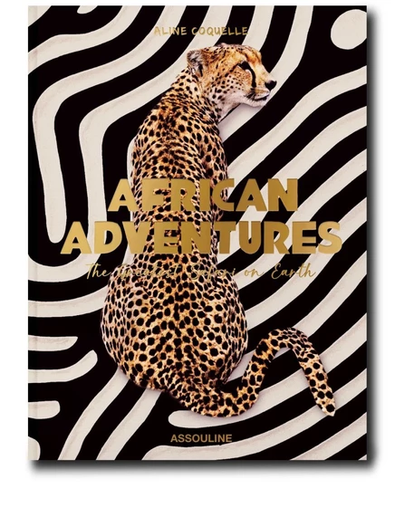 Книга African Adventures — The Greatest Safari on Earth, белая