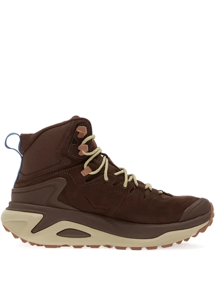 Походные ботинки HOKA Kaha 3 из гортекса на шнуровке brown