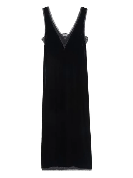 Облегающее миди-платье Zadig&Voltaire с кружевной отделкой black