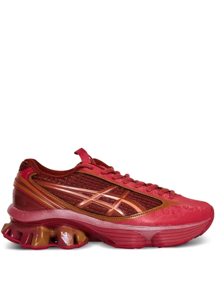 Унисекс кроссовки Asics x Kiko GEL-Kinetic Fluent, красные