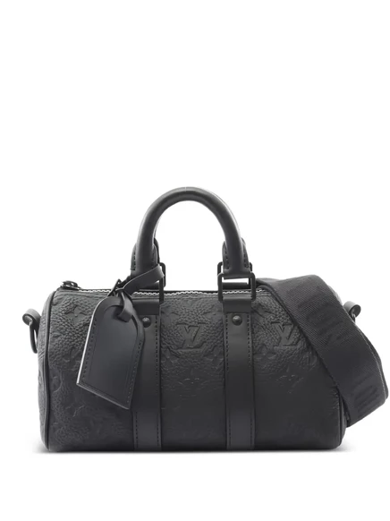 Дорожная сумка Louis Vuitton Pre-Owned Keepall 25, черная
