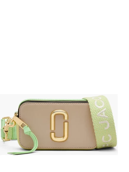Женская сумка Marc Jacobs The Snapshot, бежевая