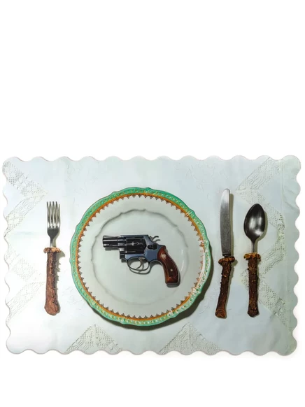 Коврики под тарелки Seletti Bon Appetit, 4 шт., нейтральные