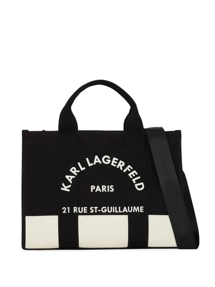 Сумка-тоут Karl Lagerfeld Rue St-Guillaume, черная