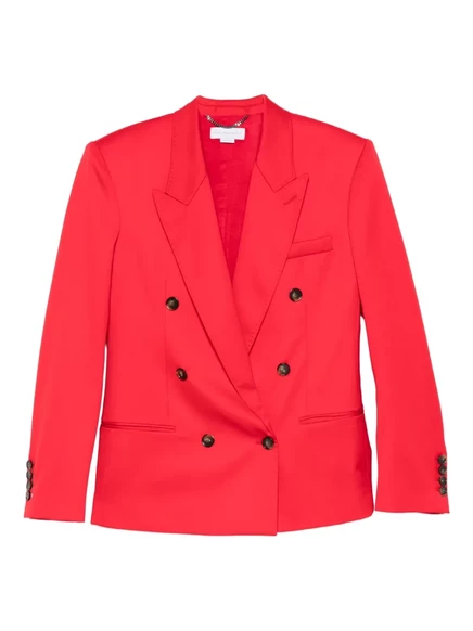 Женский двубортный жакет Stella McCartney, красный