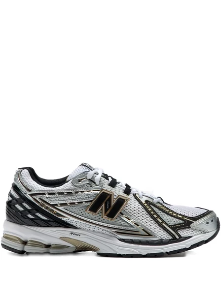 Кроссовки New Balance 1906R низкие с металлическими вставками, белые