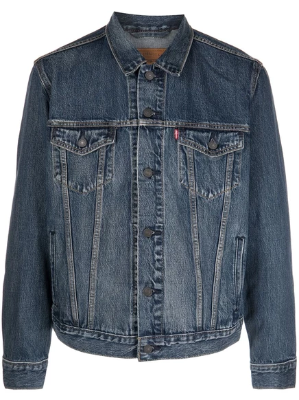 Мужская джинсовая куртка Levi's Trucker, синяя