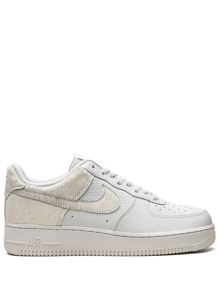 Кроссовки Nike Air Force 1 «White Pony Hair Heel», белые