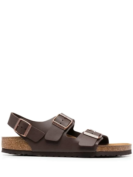 Сандалии Birkenstock Milano кожаные, коричневые
