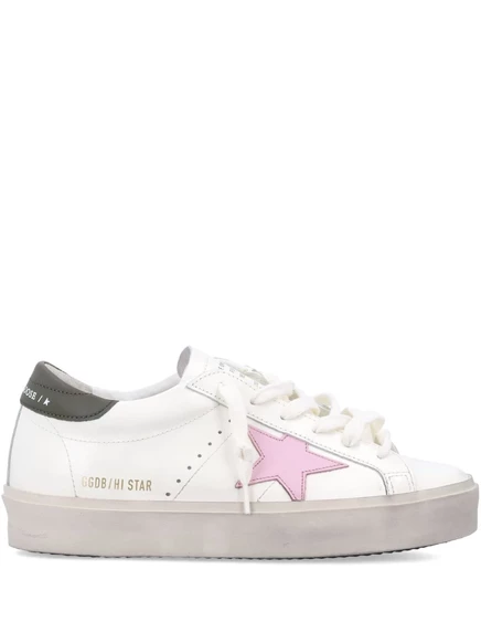 Кроссовки Golden Goose Hi Star white