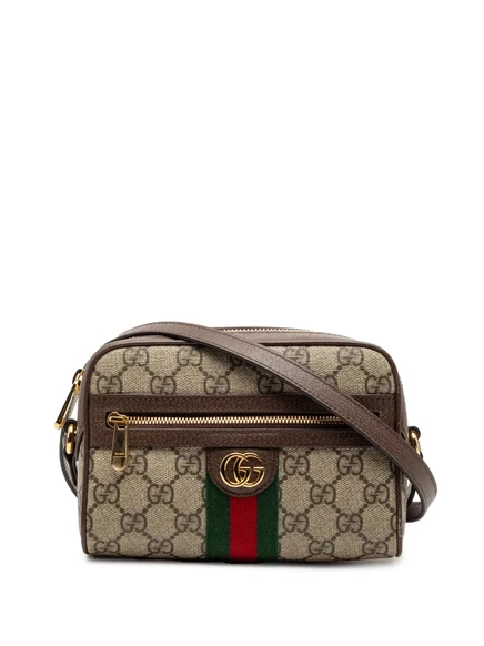 Сумка через плечо Mini GG Supreme Web Ophidia, бывшая в употреблении у Gucci 2016-2025