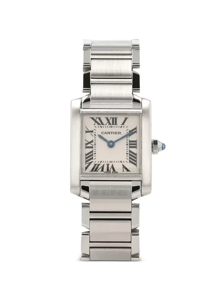 Женские часы Cartier Tank Française 25 мм, белые